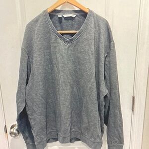 Cutter & Buck Gray V-Neck Women's Sweater